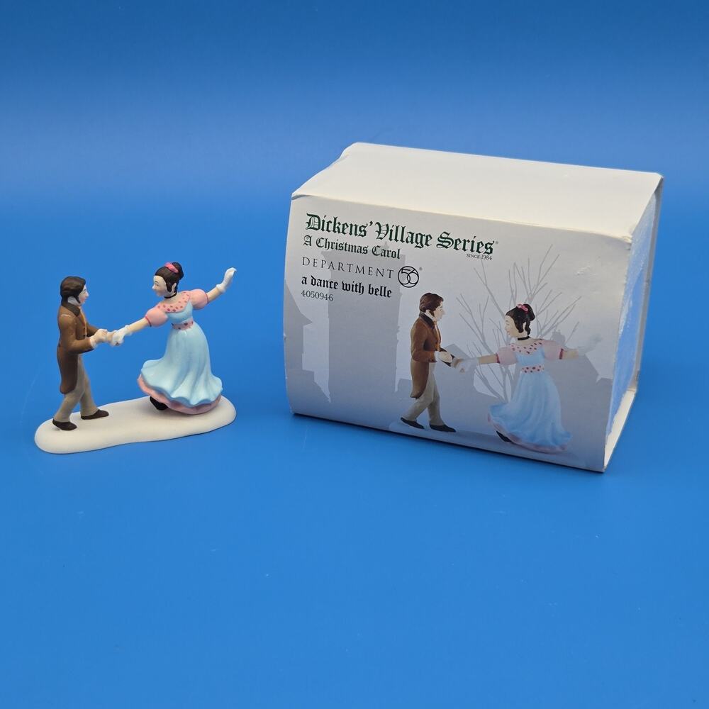Department 56 Dickens' Village A Dance With Belle Porcelain Accessory 4050946
